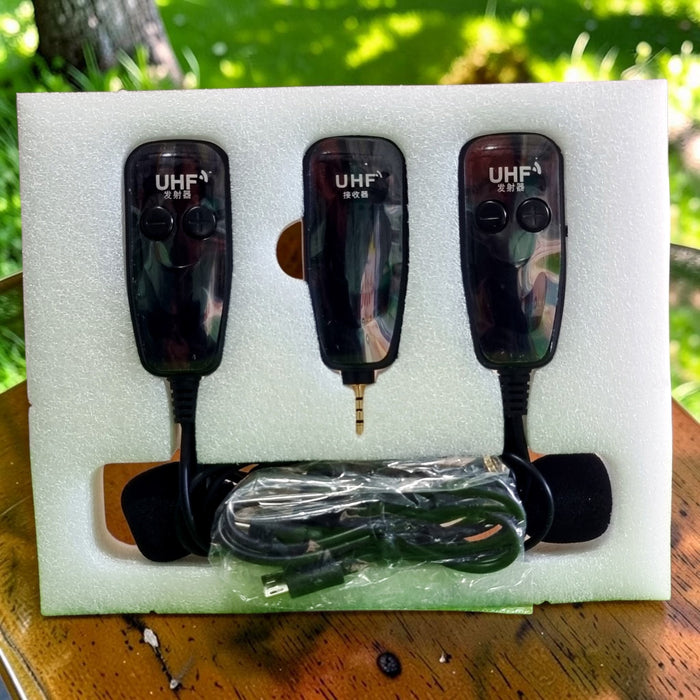 Wireless Double Mic  (for Velogers)