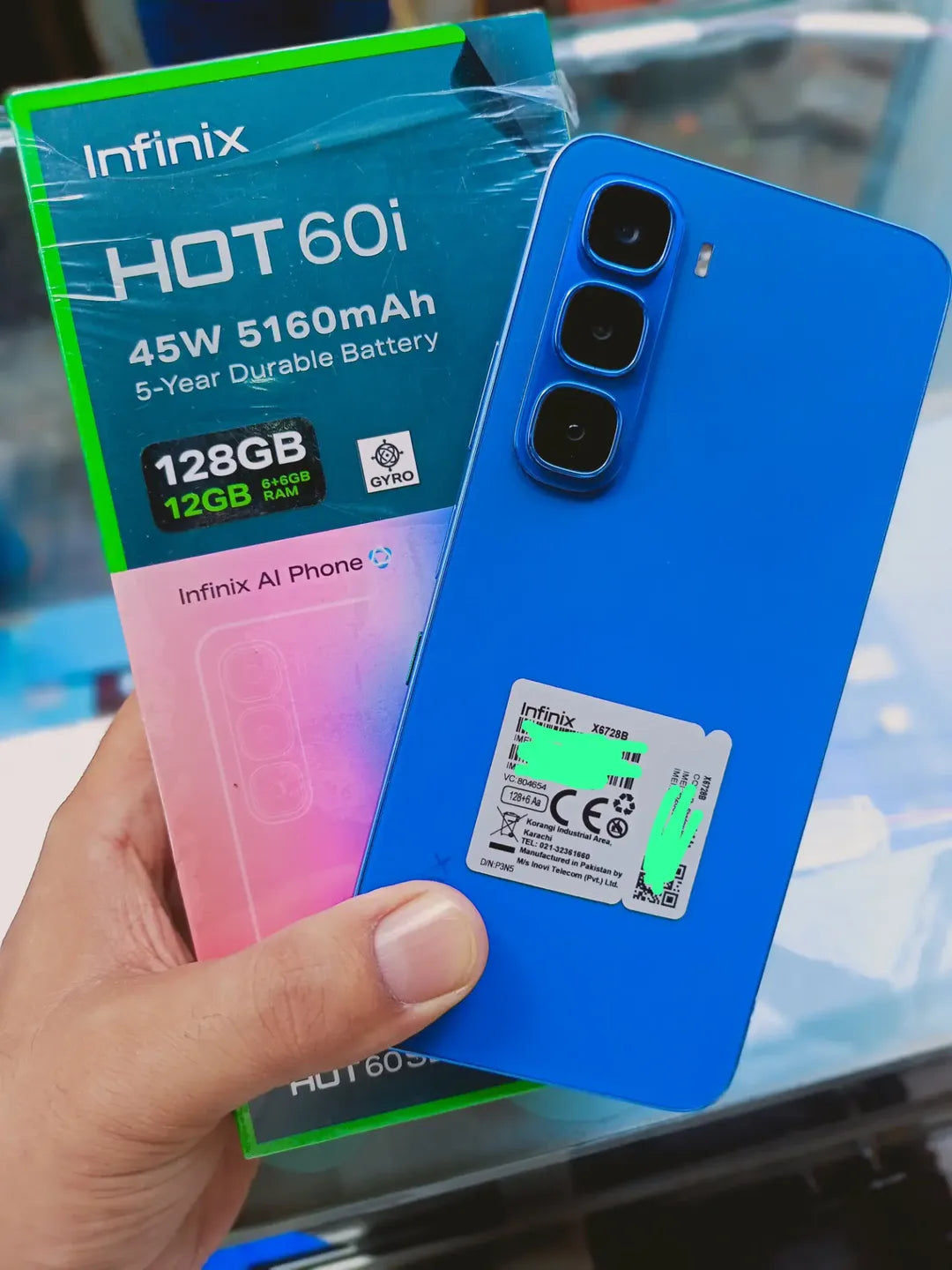 Infinix Hot 60i    (6/128)