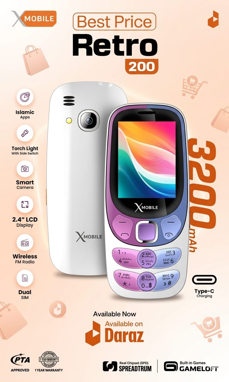 X MOBILE Retro 200