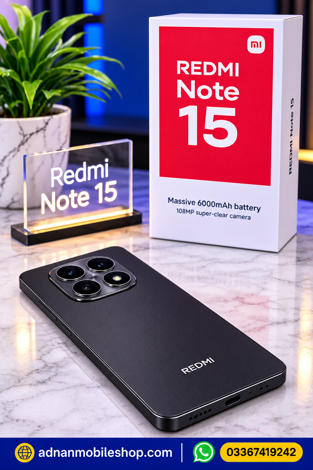Redmi Note15    (8/128)