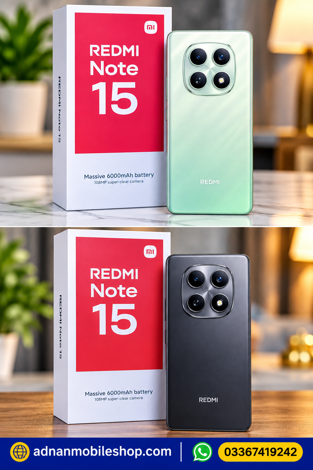 Redmi Note15    (8/128)