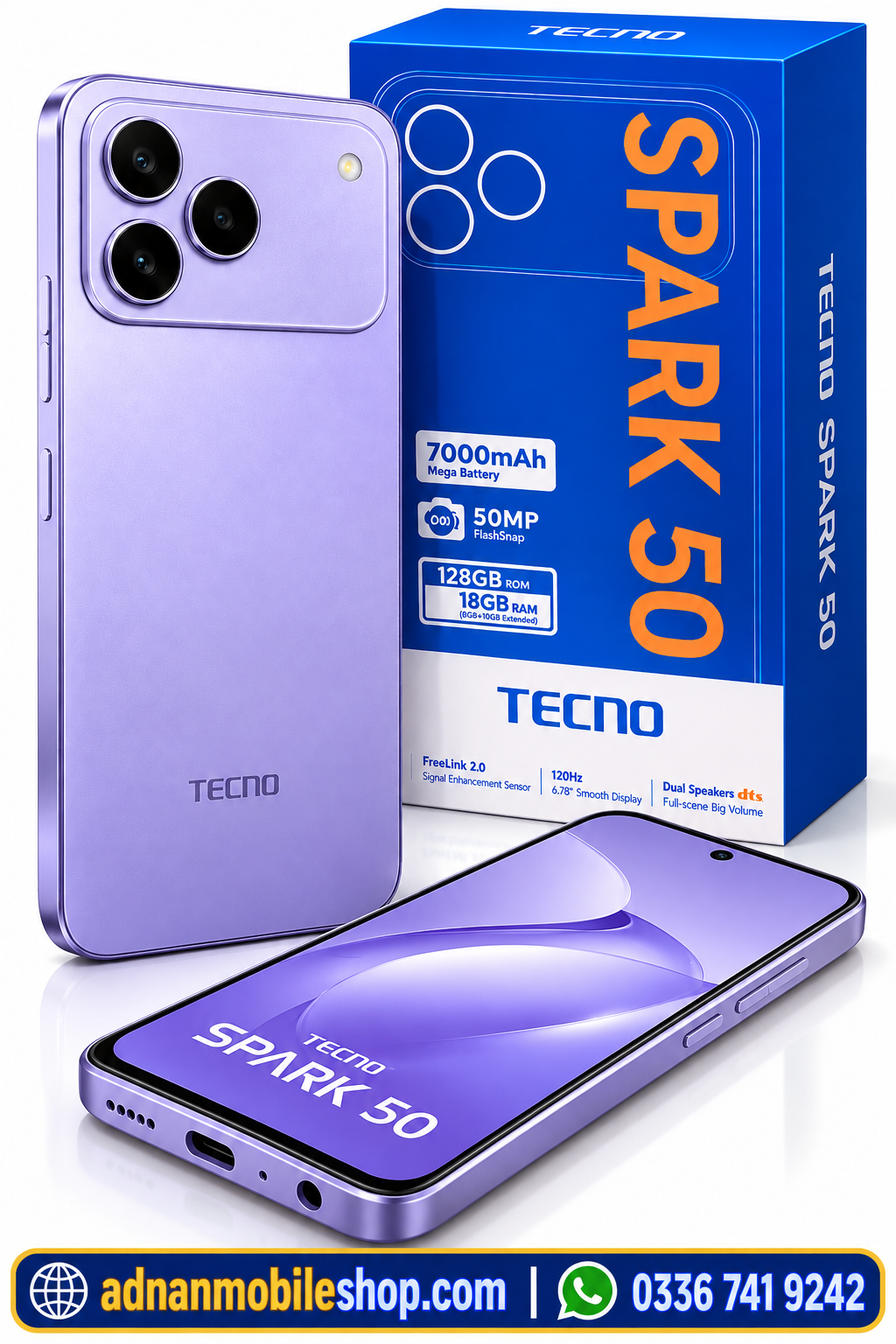 Techno Spark 50   (6/128)