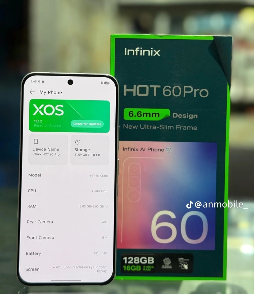 Infinix Hot 60 Pro   (8/128)