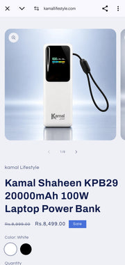 20k mh For Laptop  Charging